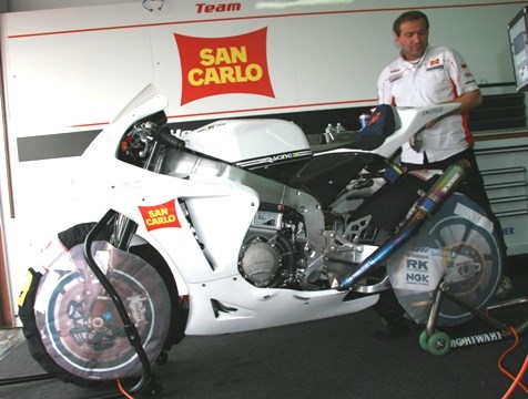 H Moriwaki MD600 της Gresini Honda